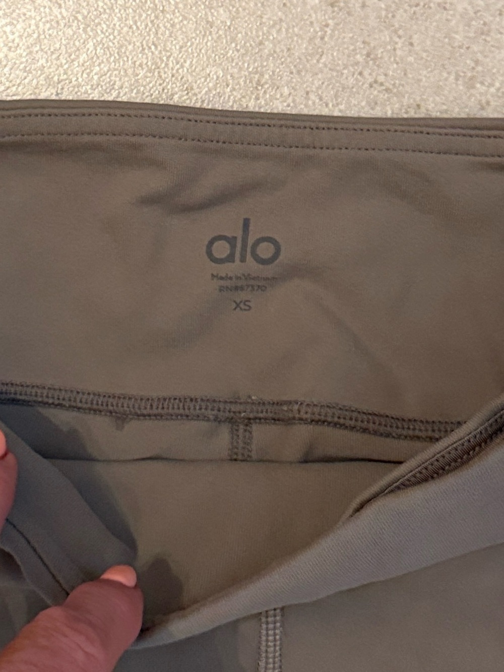 Alo Like New Athena Moto Yoga Leggings Size XS - Picture 6 of 6